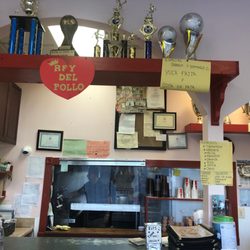 Front desk area