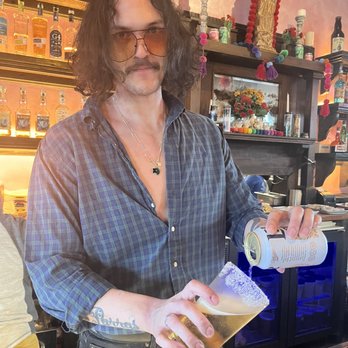 De Nada Cantina - This is my favorite restaurant in all of Austin!  The tacos...  The bartenders  The music  How can you resist this godly bartender?! - Mexican Near Me - Austin, Texas