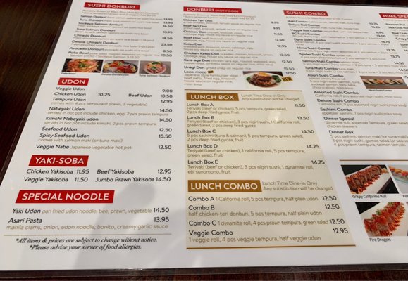 Menu photo 6 Hime Sushi Restaurant Vancouver, BC Menu photo 6 Hime Sushi Restaurant Vancouver, BC