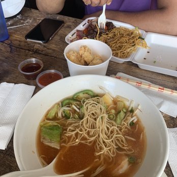 Triple-T - The popcorn shrimp appetizer finally came after I was finished - Noodles Near Me - Gardena, California