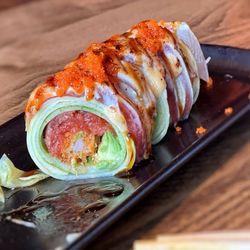Mikuni Japanese Restaurant & Sushi Bar - Japanese Mafia (NO rice, in a cucumber) - $26