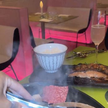 Morimoto - hot stone wagyu - Japanese Near Me - Philadelphia, Pennsylvania