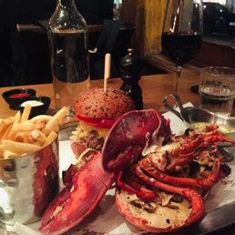 Combo: lobster & burger Combo: lobster & burger