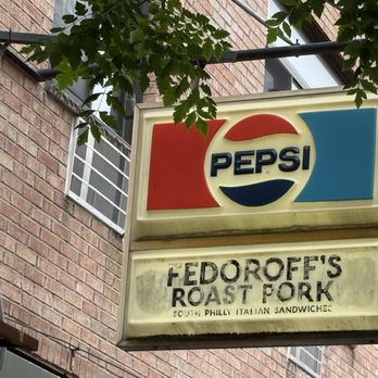 Fedoroffs Roast Pork - Sign - Sandwiches Near Me - Brooklyn, New York