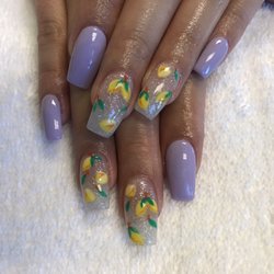 Crazi_Tracy's Nail Place - Spring time with lemon