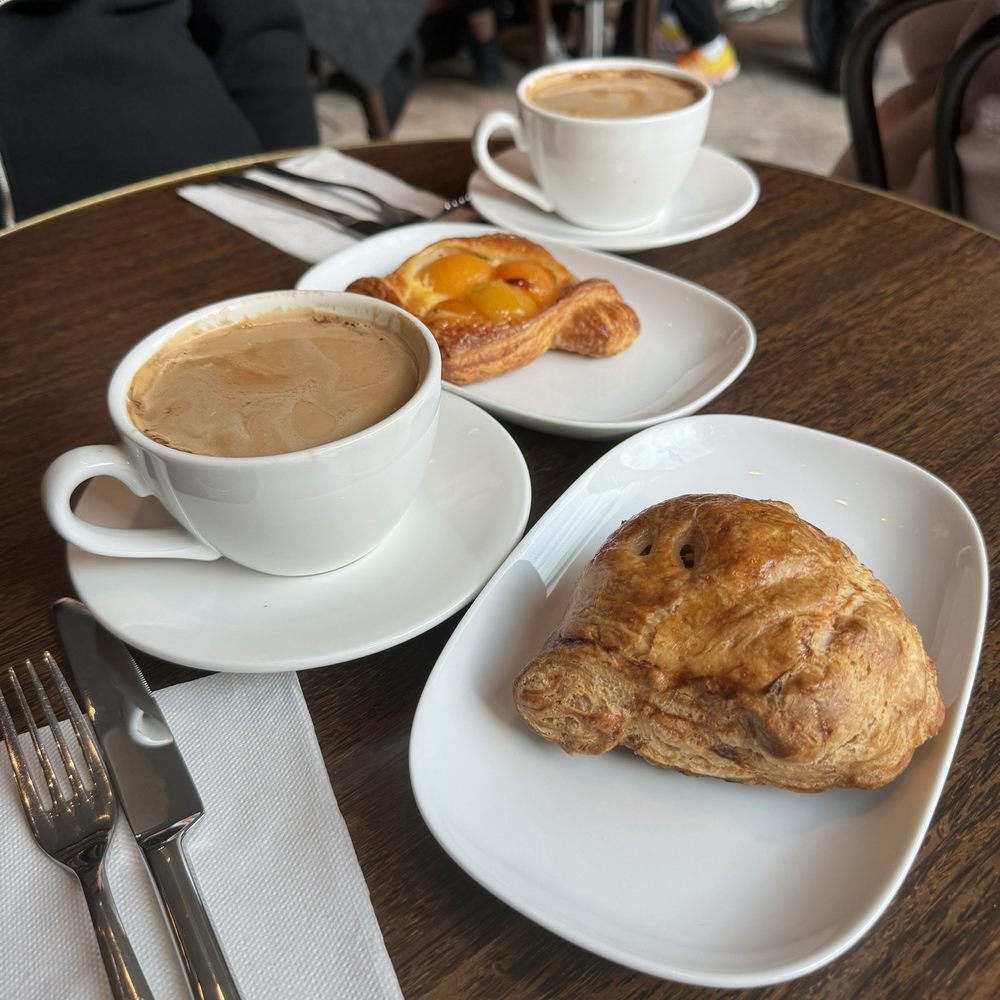 Thierry - Mount Pleasant - Apple turnover, apricot danish and Americano - Desserts Near Me - Vancouver, British Columbia