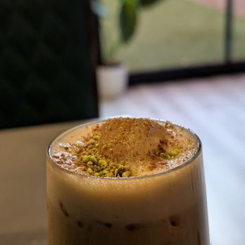 The Coffee Garden - Pistachio Cream w/oat milk - Coffee & Tea Near Me - Houston, Texas The Coffee Garden - Pistachio Cream w/oat milk - Coffee & Tea Near Me - Houston, Texas