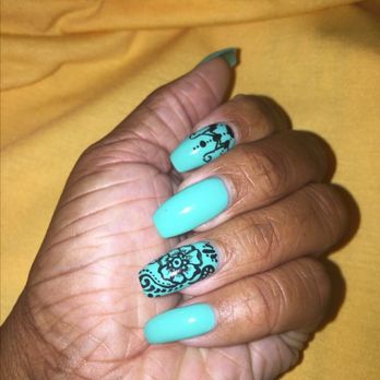 Off The Wall Nails - Natural nails September 2016 - Nail Salons Near Me - O'Fallon, Illinois
