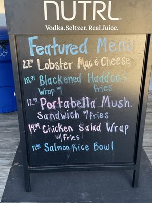 Menu photo 1 Boothbay Lobster Wharf Boothbay Harbor, ME
