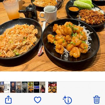 P.F. Chang's - Shrimp fried rice, Chang Spicy Chicken, Crispy Honey Shrimp, Combo Lo Mein, Chicken Lettuce Wraps, and Chicken Fried Rice. - Asian Fusion Near Me - Cerritos, California P.F. Chang's - Shrimp fried rice, Chang Spicy Chicken, Crispy Honey Shrimp, Combo Lo Mein, Chicken Lettuce Wraps, and Chicken Fried Rice. - Asian Fusion Near Me - Cerritos, California