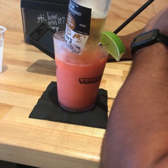 Torchy's Tacos - Peg Leg...strawberry margarita - Tacos Near Me - Spring, Texas Torchy's Tacos - Peg Leg...strawberry margarita - Tacos Near Me - Spring, Texas