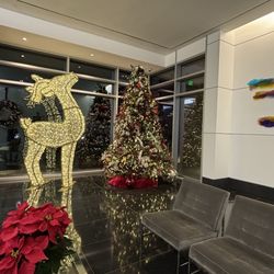 Levy Park - Lobby of parking garage