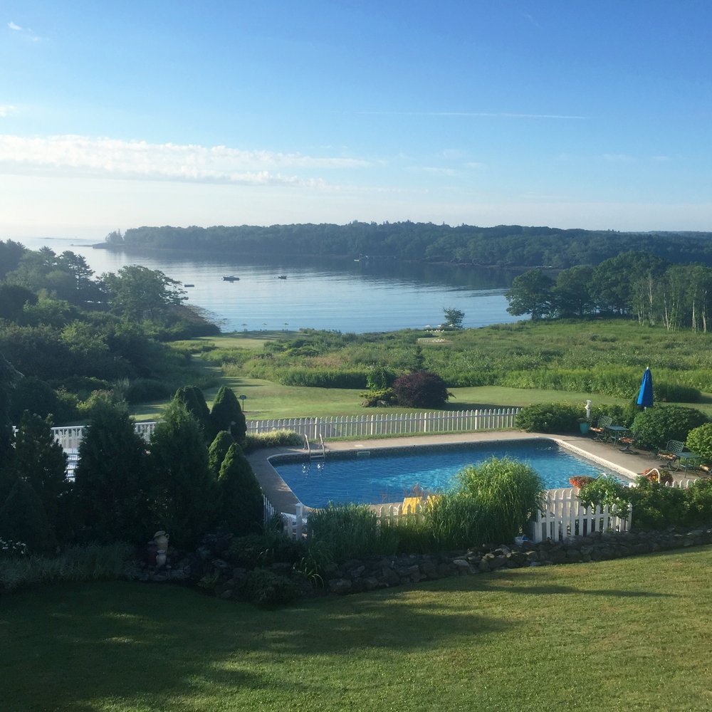 Strawberry Hill Seaside - View from our room in the morning... - Hotels Near Me - Rockport, Maine