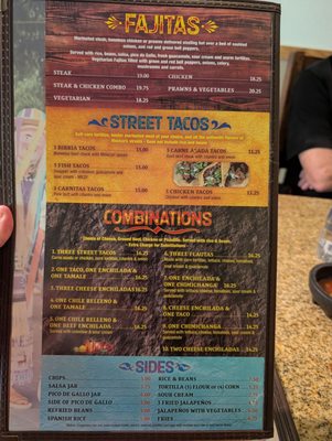 Menu photo 2 Tarasco Mexican Restaurant Rogue River, OR Menu photo 2 Tarasco Mexican Restaurant Rogue River, OR