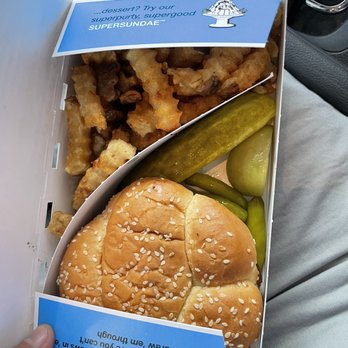 Superdawg Drive-In - Cheesieburger and fries - Hot Dogs Near Me - Chicago, Illinois Superdawg Drive-In - Cheesieburger and fries - Hot Dogs Near Me - Chicago, Illinois
