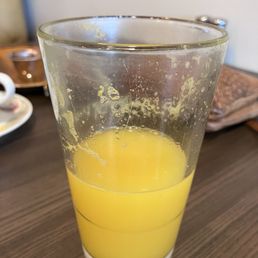 Freshly squeezed orange juice