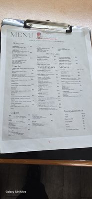 Menu photo 2 Exclusive Cocina Mexicana Montebello, CA