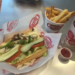 Charleys Cheesesteaks - Simple philly cheese steak sub (small size)