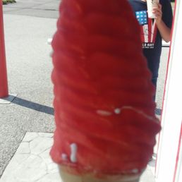 Medium vanilla cherry dip don't get it twisted its alot trust me. Medium vanilla cherry dip don't get it twisted its alot trust me.