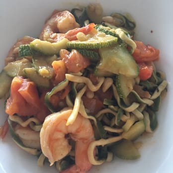 Posada Margherita - Order this!! Shrimp, zucchini and noodles! - Italian Near Me - Tulum, ROO