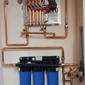 Parker & Sons - Thankless hot water heater and three stage water filter system. - Plumbing Near Me - Phoenix, Arizona Parker & Sons - Thankless hot water heater and three stage water filter system. - Plumbing Near Me - Phoenix, Arizona