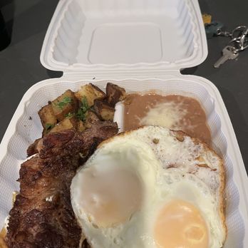 Sabor de Mexico - Chilaquiles with added meat - Mexican Near Me - La Puente, California