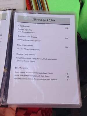 Menu photo 3 Shire's Quick Shot Kirrawee, NSW Menu photo 3 Shire's Quick Shot Kirrawee, NSW
