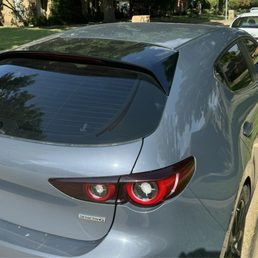 I got 30% tint all the way around except for the front windshield.