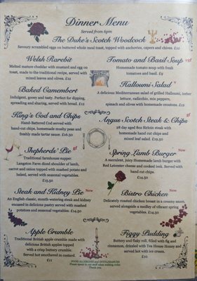 Menu photo 6 Tea House Theatre London, XGL