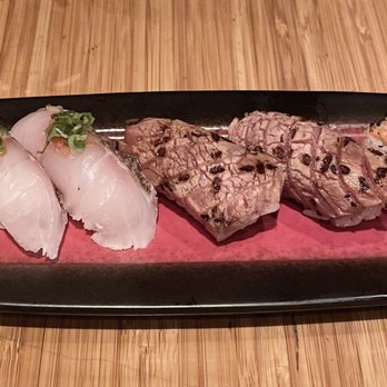 Sushi Den - Wild red snapper, grilled tuna and grilled salmon - Japanese Near Me - Denver, Colorado Sushi Den - Wild red snapper, grilled tuna and grilled salmon - Japanese Near Me - Denver, Colorado