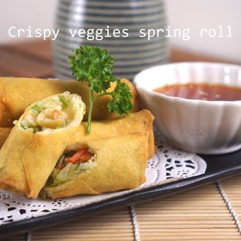 Modern Thai - Crispy egg roll with sweet and sour sauce - Thai Near Me - Montebello, California Modern Thai - Crispy egg roll with sweet and sour sauce - Thai Near Me - Montebello, California