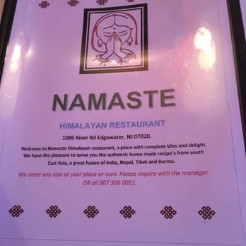 Namaste India - Indian, Nepalese, Tibetan, Bhutanese, Burmese. - Indian Near Me - Edgewater, New Jersey