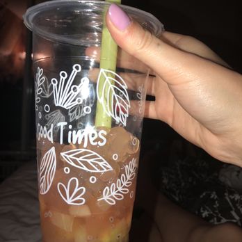 TeaLite Drinks & Snow - I asked for less toppings and they basically made the drink half toppings! Crystal boba clumped together and was inedible. - Bubble Tea Near Me - Morgan Hill, California