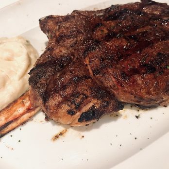 Ocean 48 - 22 oz bone in ribeye steak with mash as a side - Seafood Near Me - Newport Beach, California Ocean 48 - 22 oz bone in ribeye steak with mash as a side - Seafood Near Me - Newport Beach, California