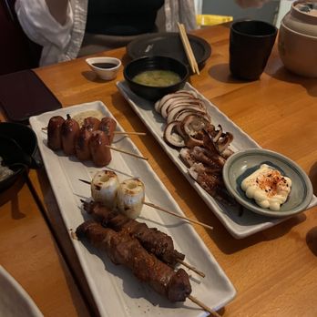 Moku Yakitori-Ya - Sausage, fish cake, pork, ika - Izakaya Near Me - San Francisco, California Moku Yakitori-Ya - Sausage, fish cake, pork, ika - Izakaya Near Me - San Francisco, California