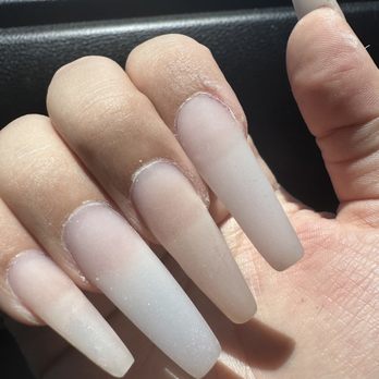 Bebe Nails & Spa - The obvious difference an incomplete nails, look at the shape! What quality.. - Nail Technicians Near Me - Mesa, Arizona