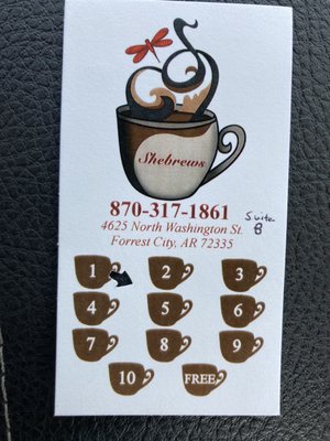 Menu photo 1 Shebrews Coffee and Pie Forrest City, AR Menu photo 1 Shebrews Coffee and Pie Forrest City, AR
