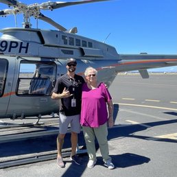 Helicopter with pilot Helicopter with pilot