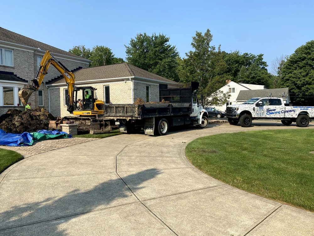 Slide of Sewer Cleaning Company
