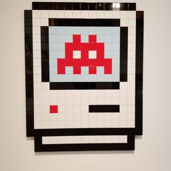 Over the Influence Gallery - "Into The White Cube" exhibit by Invader - Art Galleries Near Me - Los Angeles, California