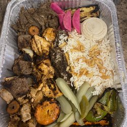 Moonlight Mediterranean Restaurant - Combo Plate (might be something else...?)