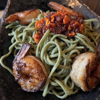 SUSHI DOKKU Japanese Restaurant - Soba Noodles with Chili and Shrimp - Sushi Bars Near Me - Chicago, Illinois SUSHI DOKKU Japanese Restaurant - Soba Noodles with Chili and Shrimp - Sushi Bars Near Me - Chicago, Illinois