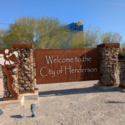 City of Henderson - Welcome to the City of Henderson. This gateway sign is at Las Vegas Boulevard at St. Rose Pkwy by The M.