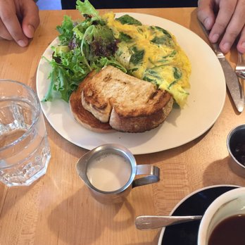 Hash - Goat cheese omelette. Their salad dressing is really good too! - Breakfast & Brunch Near Me - Stone Ridge, New York Hash - Goat cheese omelette. Their salad dressing is really good too! - Breakfast & Brunch Near Me - Stone Ridge, New York
