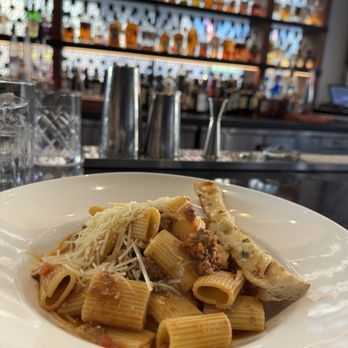 By George Restaurant & Bar - RIGATONI BOLOGNESE - American Near Me - Atlanta, Georgia By George Restaurant & Bar - RIGATONI BOLOGNESE - American Near Me - Atlanta, Georgia