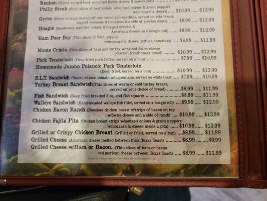 Menu photo 8 Old Route 66 Family Restaurant Dwight, IL Menu photo 8 Old Route 66 Family Restaurant Dwight, IL