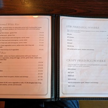 Siam Zap pho - Menu, 5 of 5. Rice Dishes, Stir-Fried Egg Noodles, Crispy Fried Egg Noodles. - Vietnamese Near Me - Chapel Hill, North Carolina