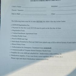 Merrifield Child Development Academy - EXCESSIVE FEES!!