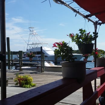 Dock House Restaurant - View from the downstairs area. - Seafood Near Me - Beaufort, North Carolina