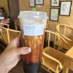 Dirty Milk Boba- Mine. SO GOOD! with almond milk